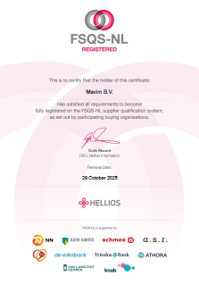 FSQS-NL Certificate 